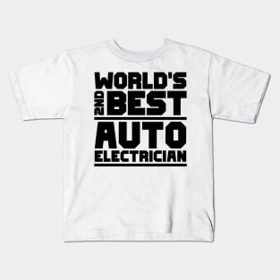 2nd best auto electrician Kids T-Shirt